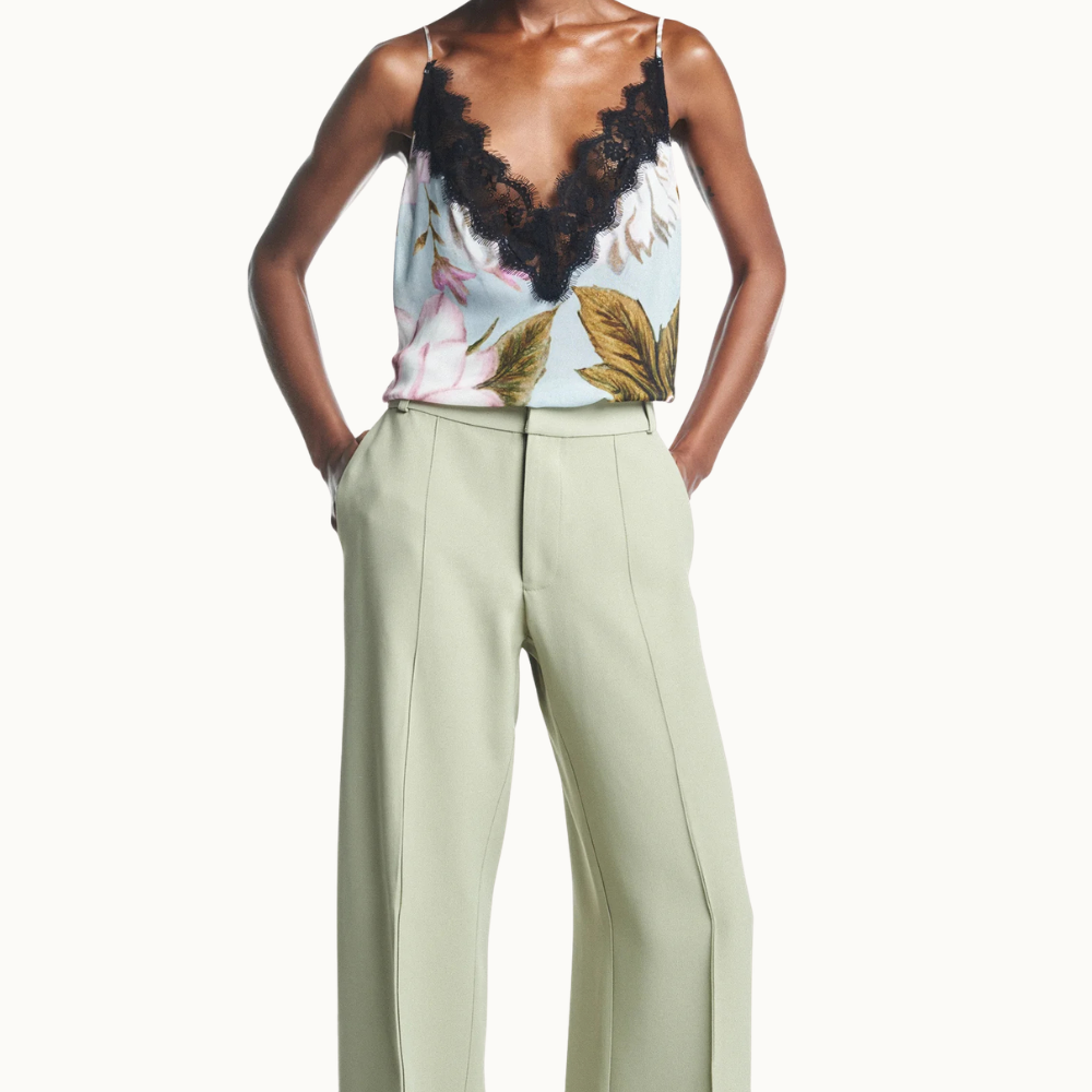 CALÇA ALFAIATARIA PERNA RETA FRISO FRONTAL PATOU HEAVY