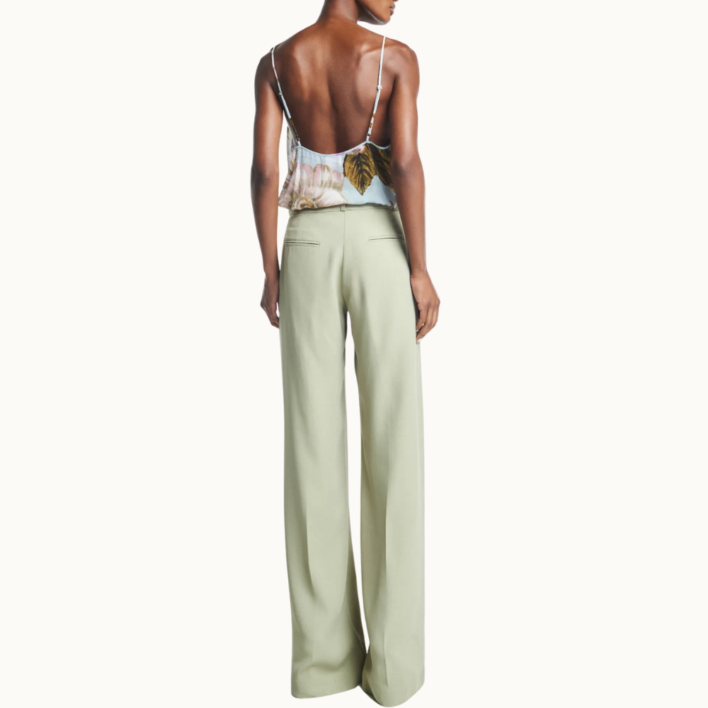 CALÇA ALFAIATARIA PERNA RETA FRISO FRONTAL PATOU HEAVY