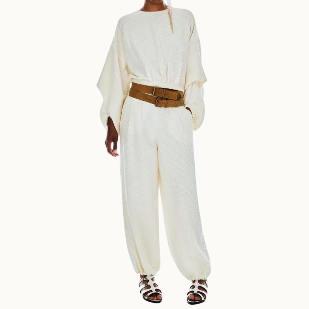 CALCA COTTON TRAMA CLARA