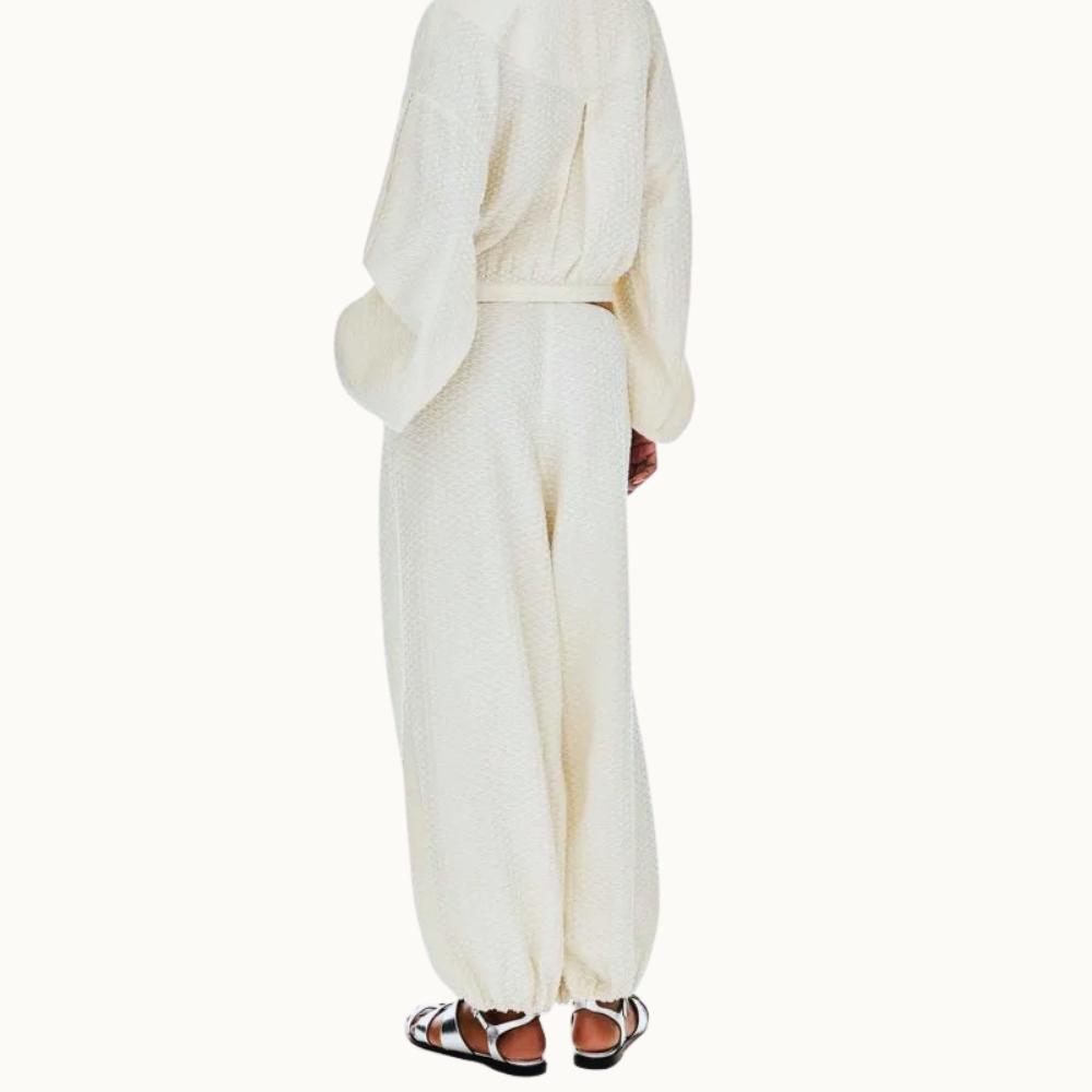 CALCA COTTON TRAMA CLARA