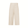 CALÇA COURO LILA