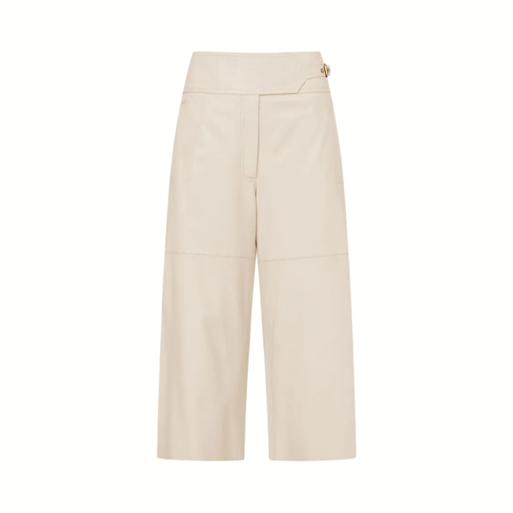 CALÇA COURO LILA