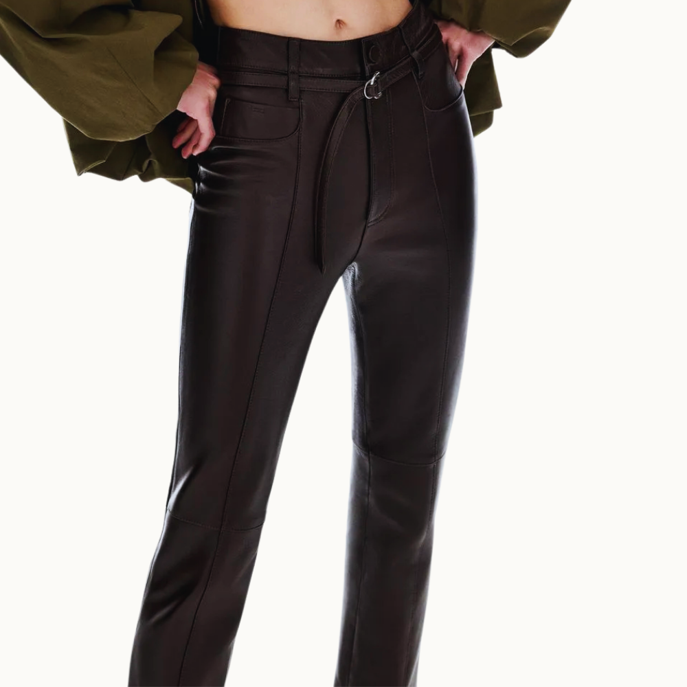 CALÇA COURO TINA