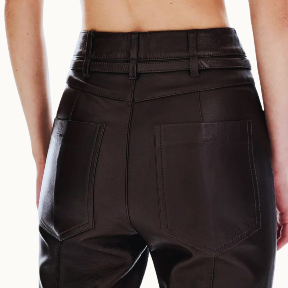 CALÇA COURO TINA