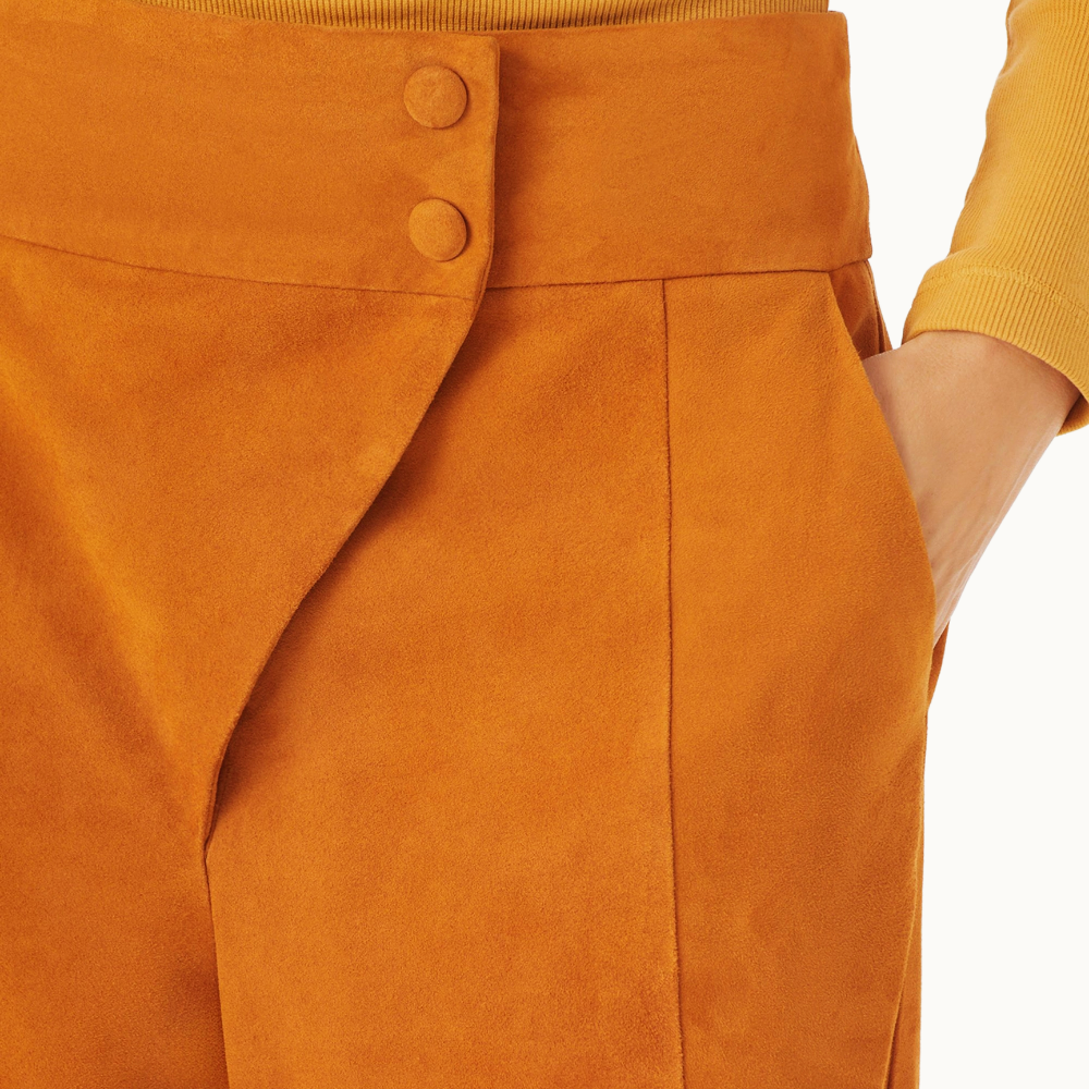 Calça De Couro Gemma Honney