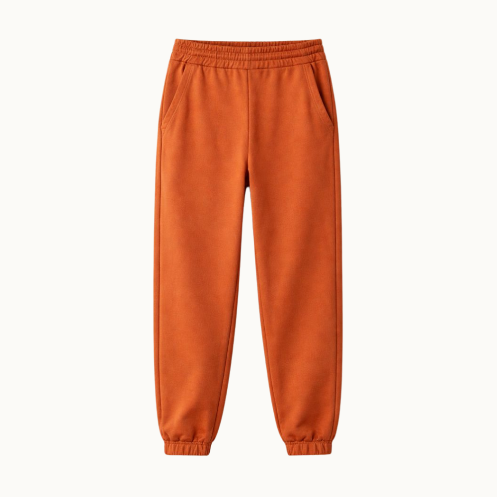 CALÇA DE MOLETOM CENOURA