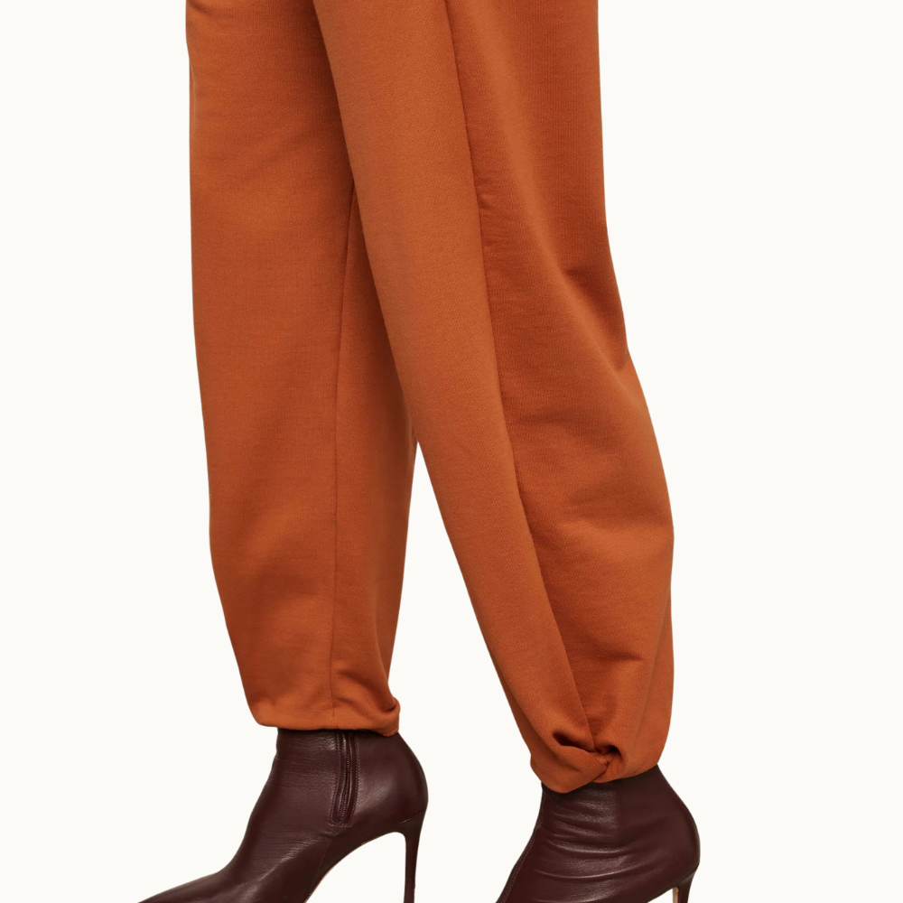 CALÇA DE MOLETOM CENOURA