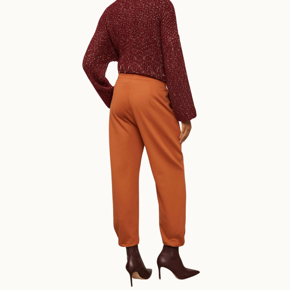 CALÇA DE MOLETOM CENOURA