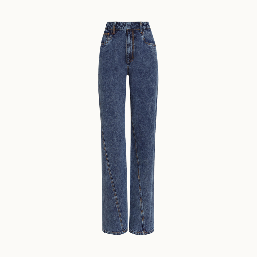 Calça Jeans Lexy Marble Blue