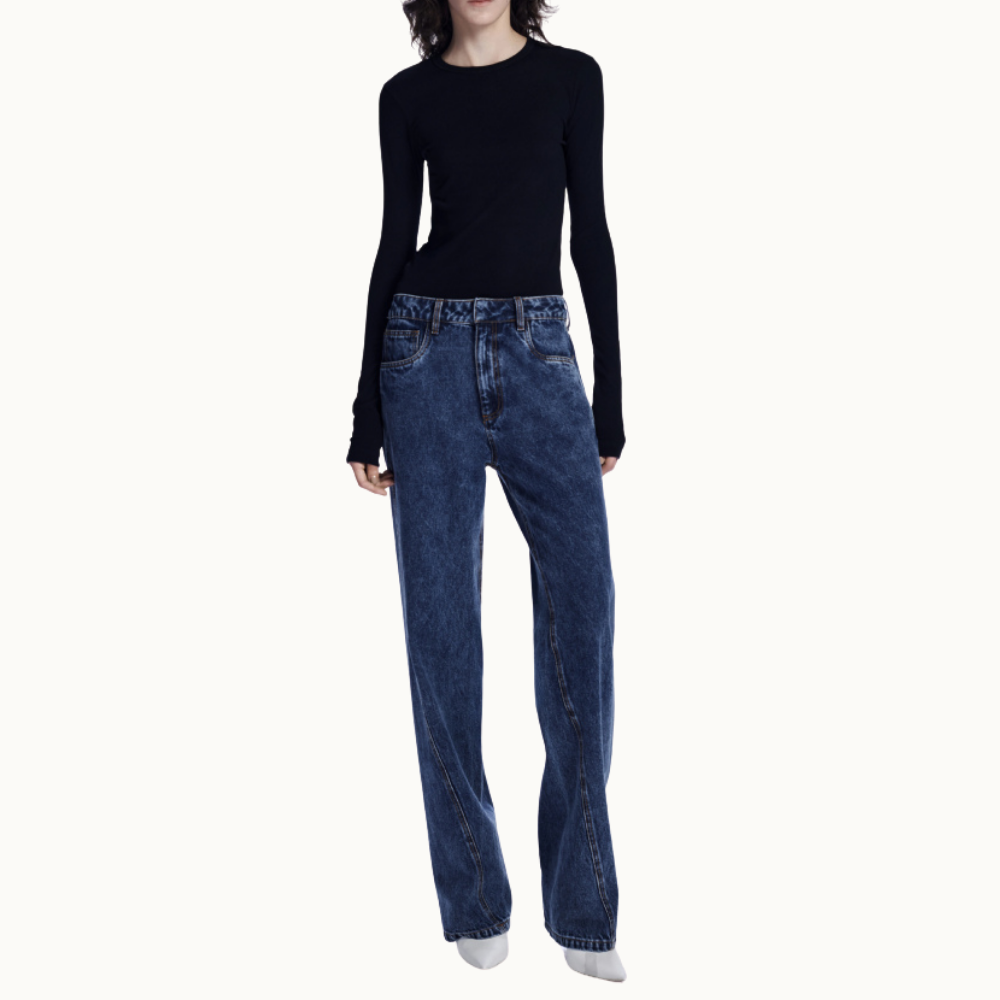 Calça Jeans Lexy Marble Blue