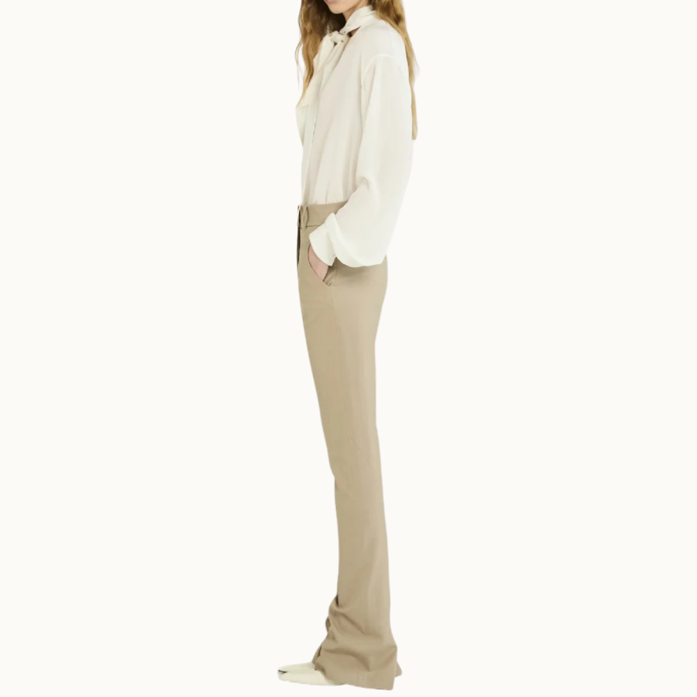 Calça Lã Jazz Taupe Gris