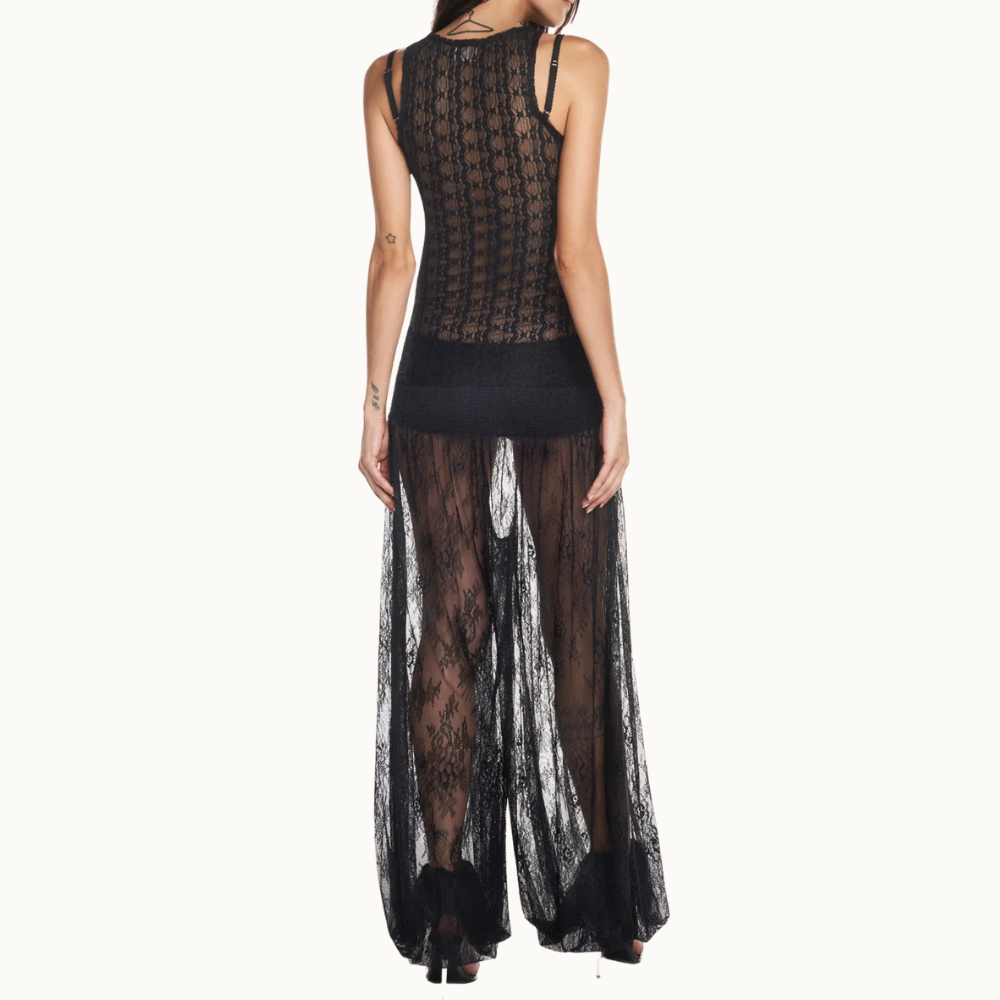 CALÇA PALA LASTEX RENDA