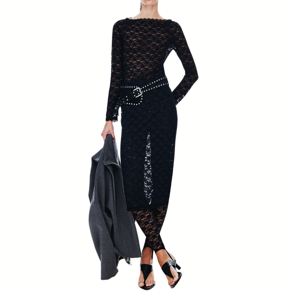 CALÇA RENDA LAISE SANSA PRETO