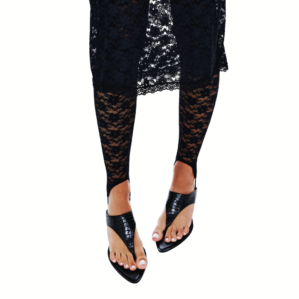 CALÇA RENDA LAISE SANSA PRETO