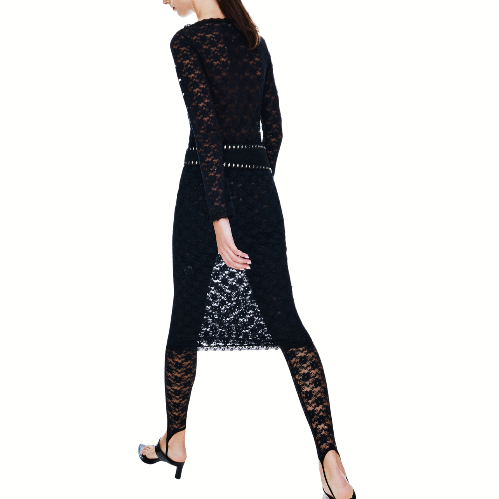 CALÇA RENDA LAISE SANSA PRETO