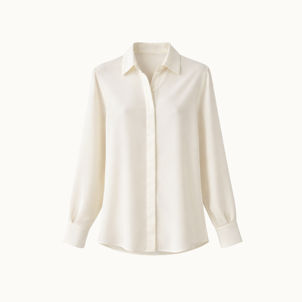 CAMISA DE SEDA AMPLA