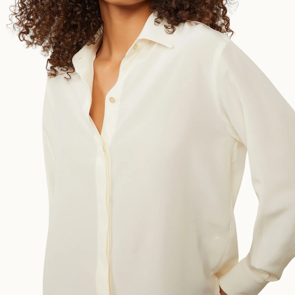 CAMISA DE SEDA AMPLA