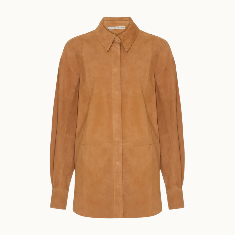 CAMISA HALLIE CARAMELO