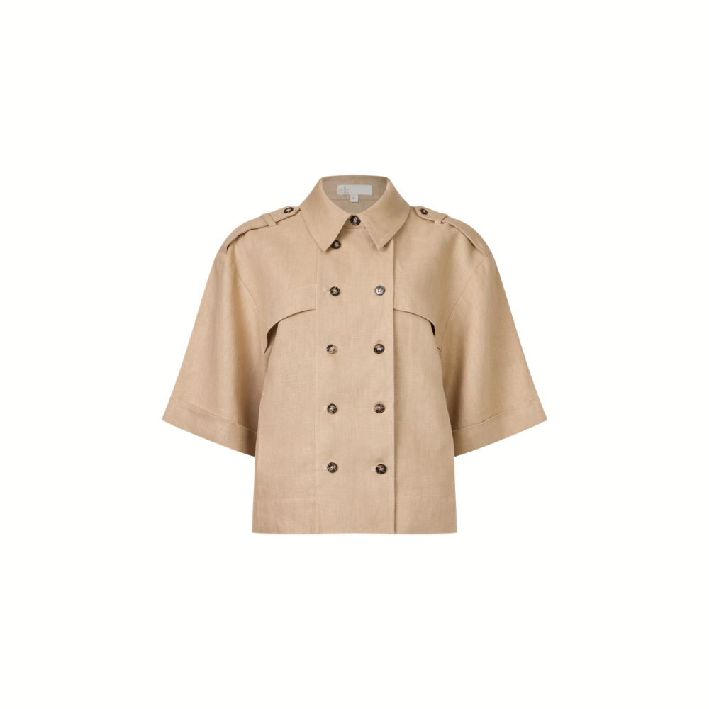 CAMISA LINHO FLAX FLOR