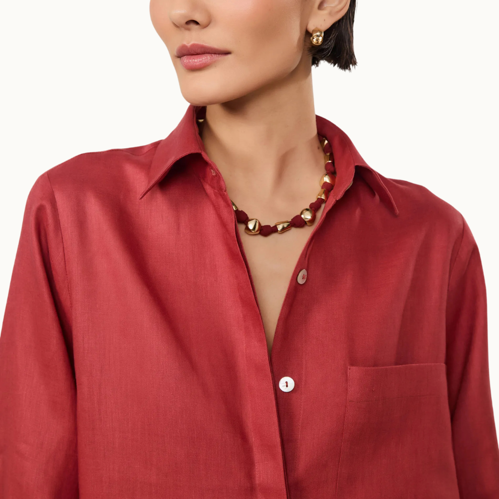 CAMISA PERENE CAMBRAIA DE LINHO