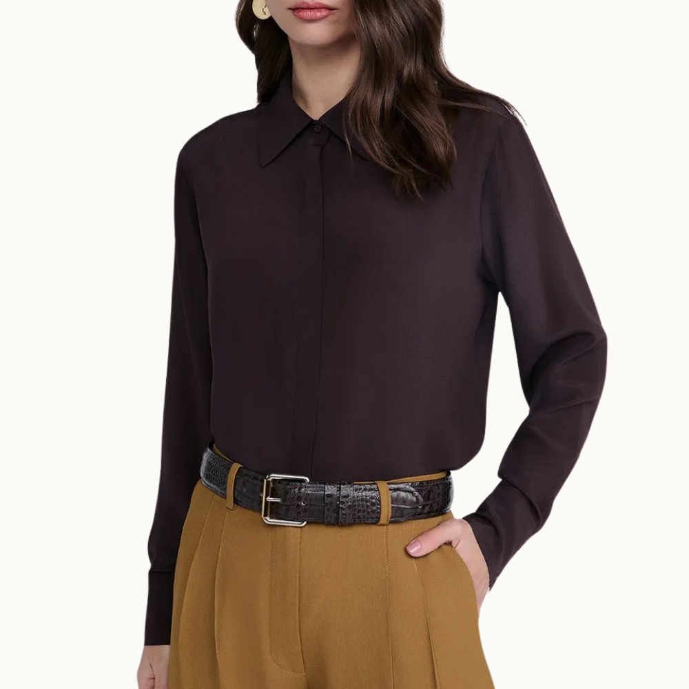 CAMISA SEDA LEA