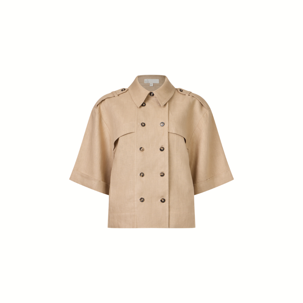 CAMISA LINHO FLAX FLOR