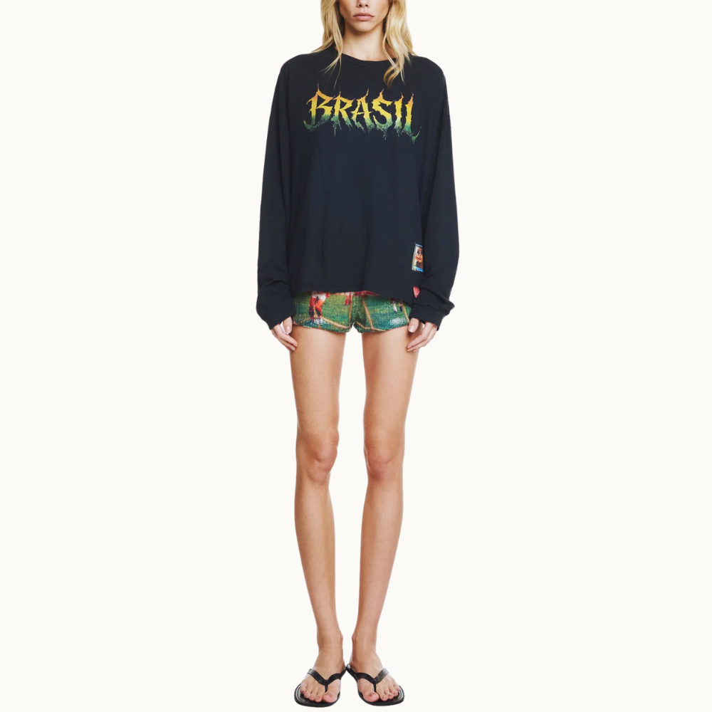 CAMISETA BRASIL MANGA LONGA