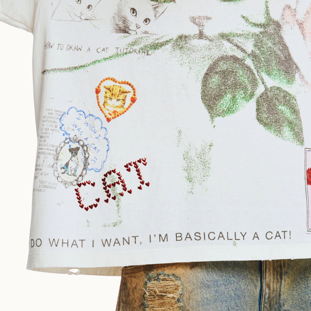 CAMISETA CAT WORLD