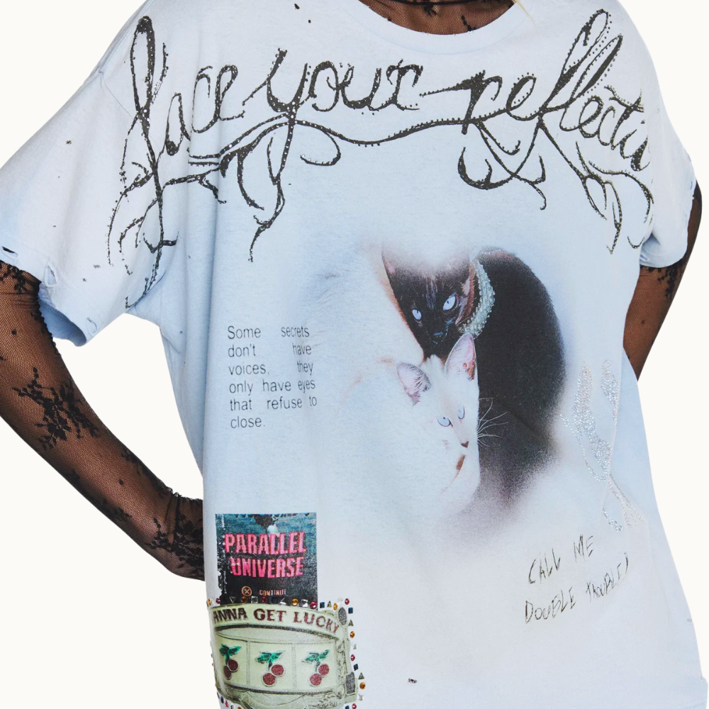 CAMISETA FACE YOUR REFLECTION