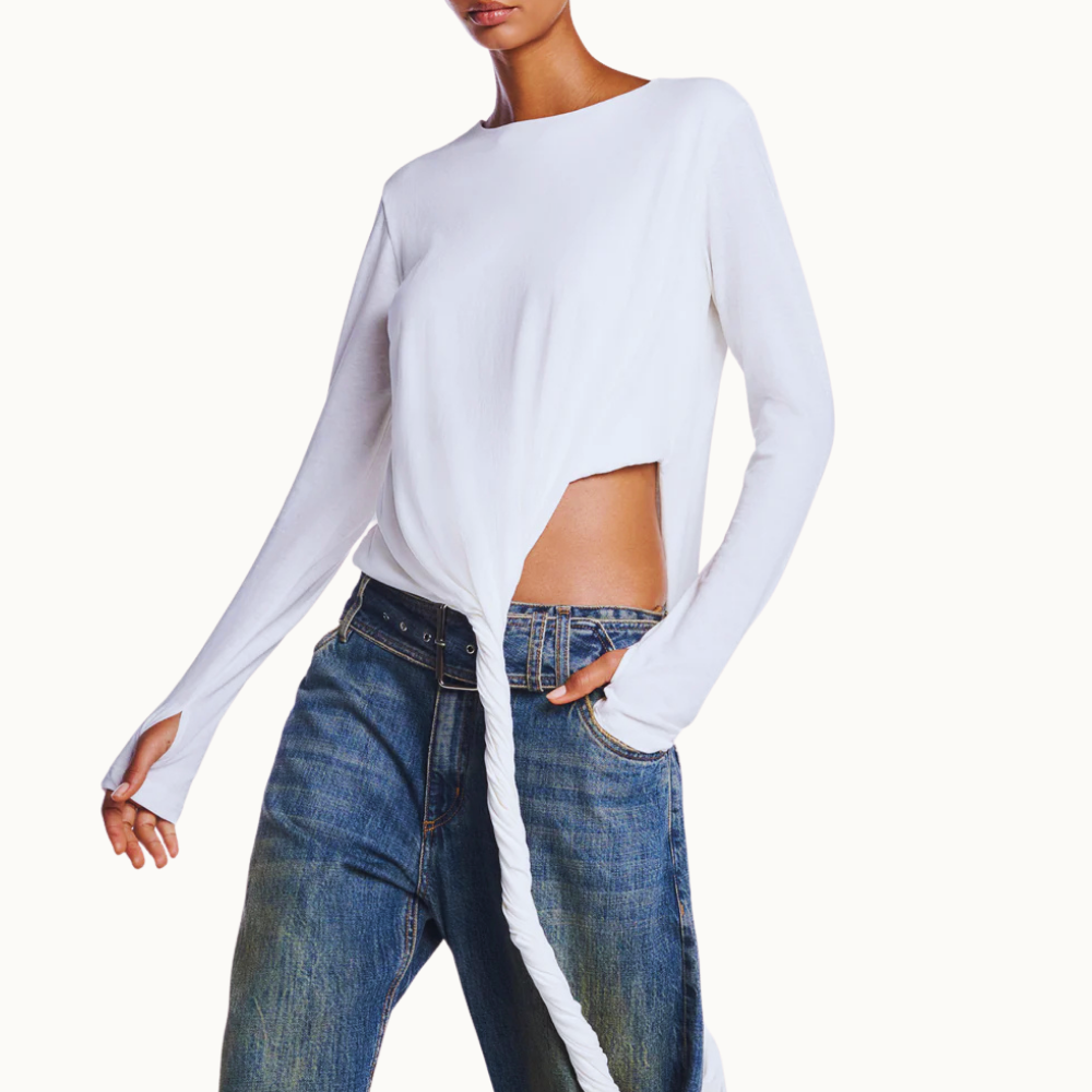 CAMISETA ML BARRA TORCIDA