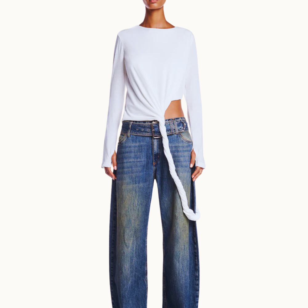 CAMISETA ML BARRA TORCIDA