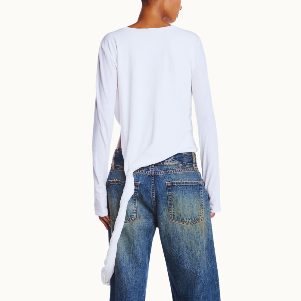 CAMISETA ML BARRA TORCIDA