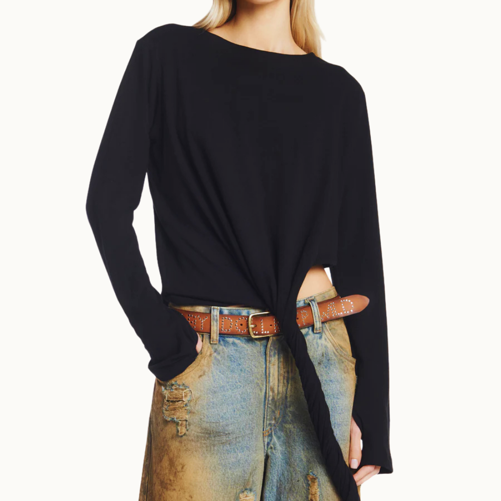 CAMISETA ML BARRA TORCIDA