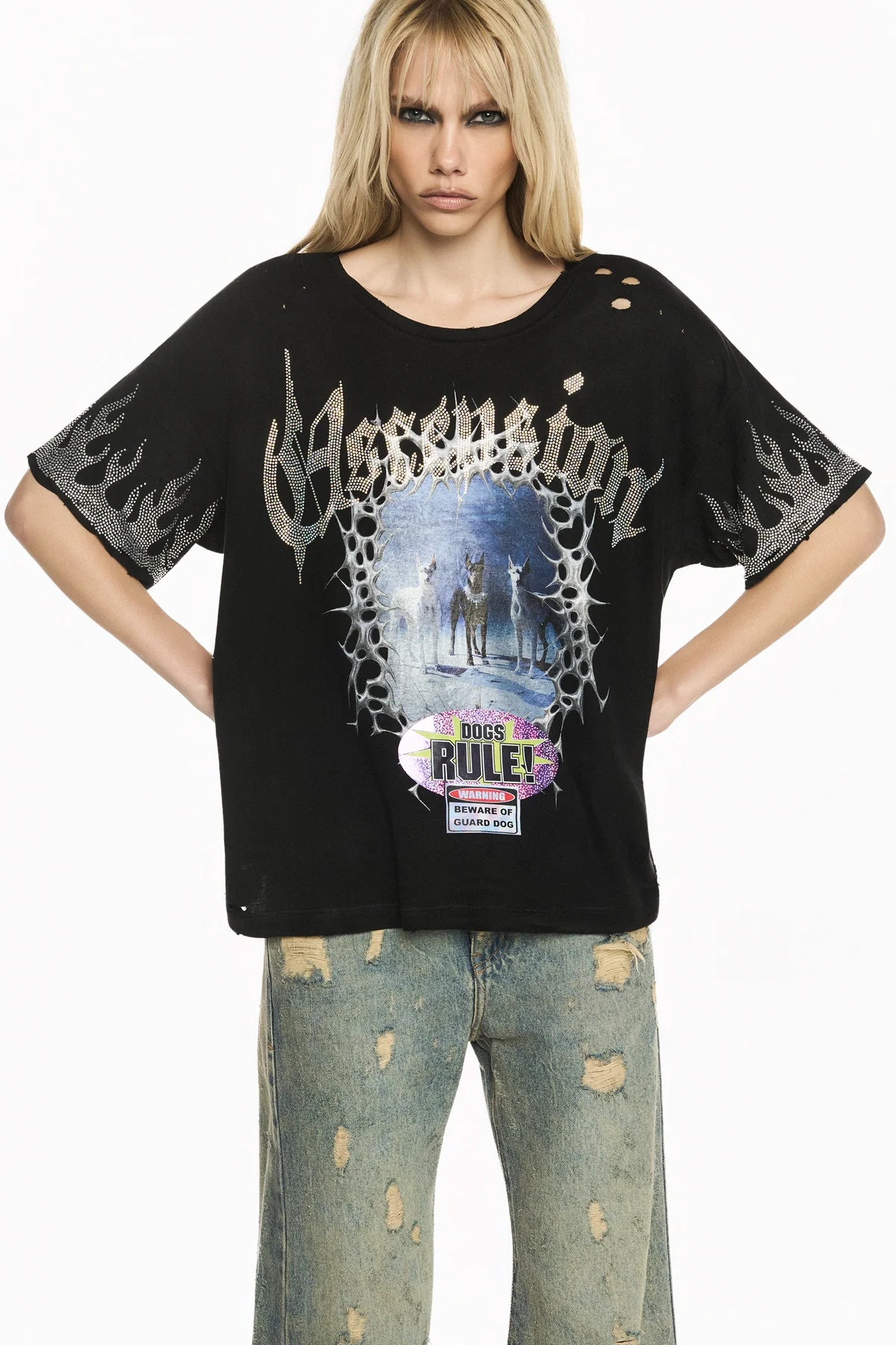 CAMISETA ASCENSION WASHED BLACK
