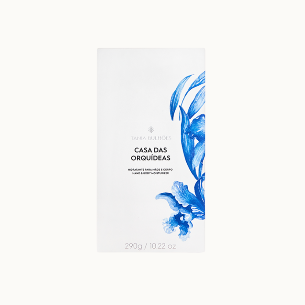CASA DAS ORQUÍDEAS HIDRATANTE PARA MÃOS E CORPO 290G