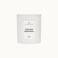 CASA DAS ORQUIÍDEAS VELA PORCELANA BRANCA 220G