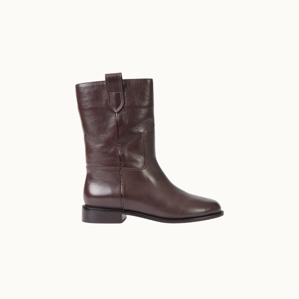 BOTA COURO LIVIA