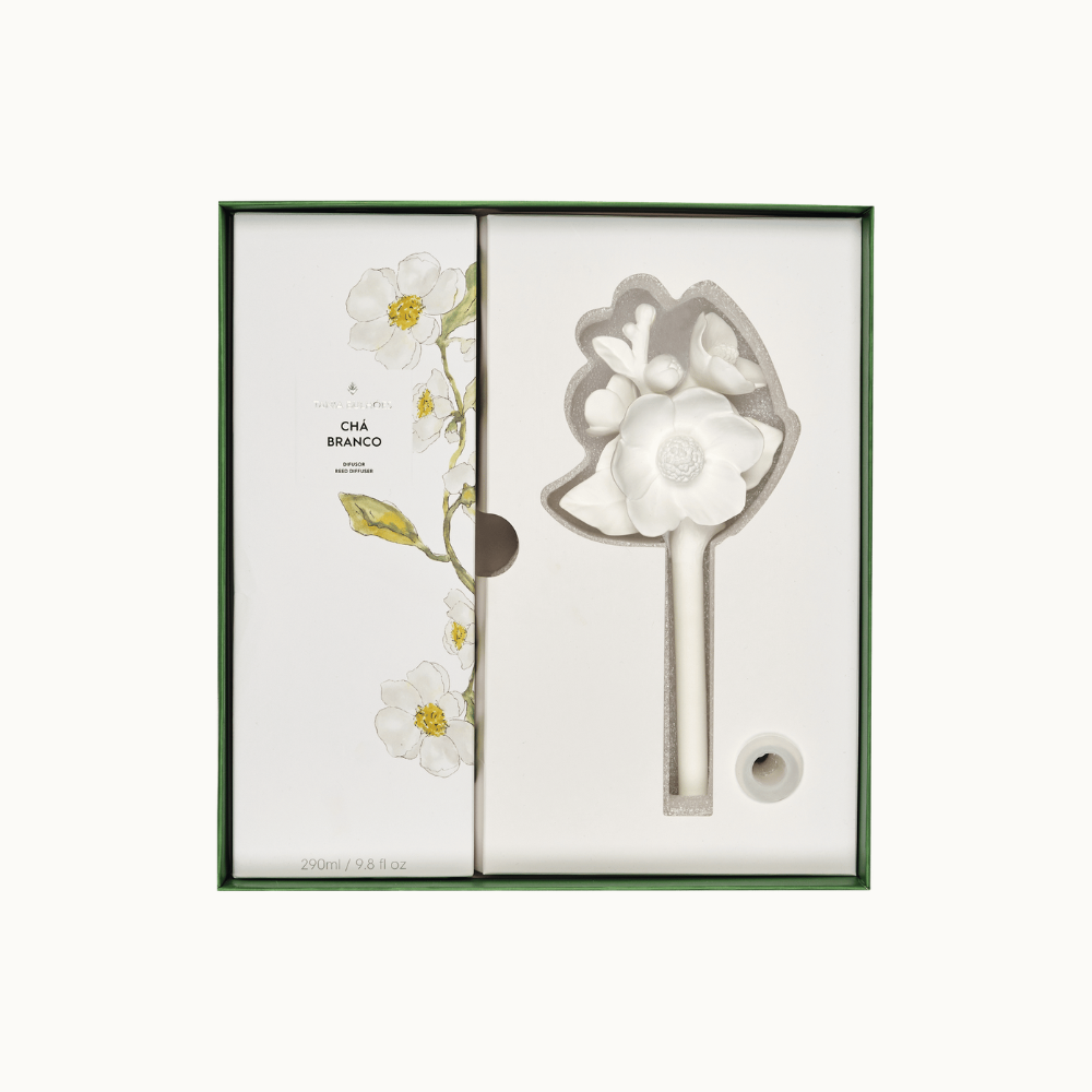 DIFUSOR DE PORCELANA CAMÉLIA 290ML