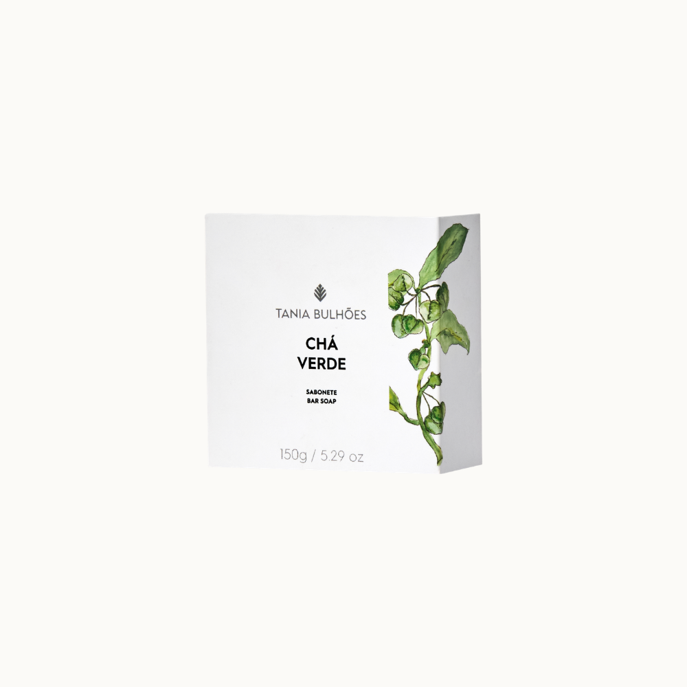 CHÁ VERDE SABONETE EM BARRA 150G