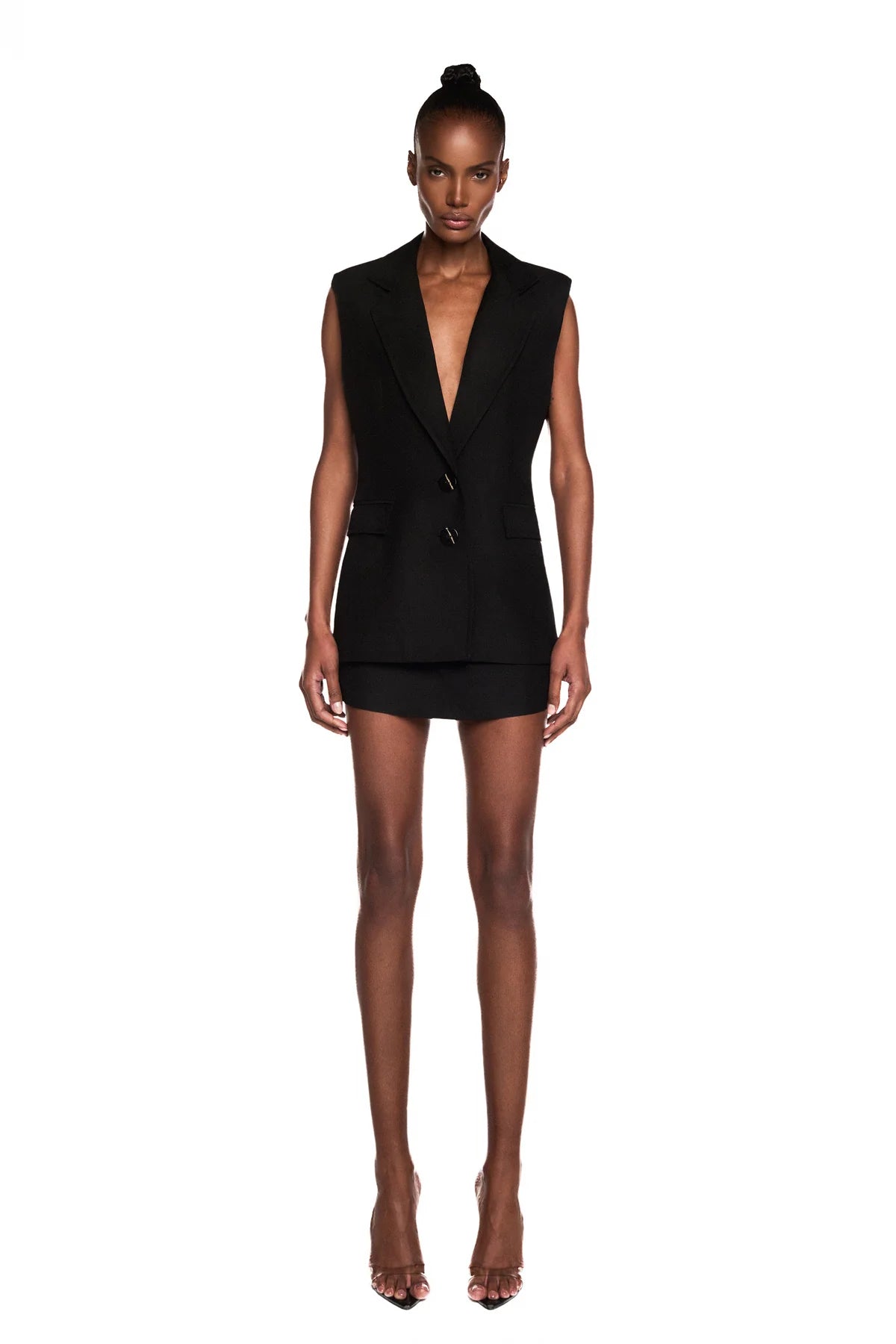 COLETE ALFAIATARIA CREPE HEAVY PATOU PRETO