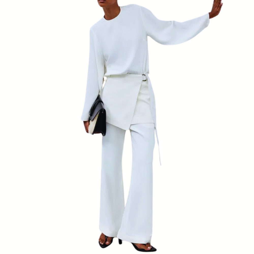 CALÇA CREPE ENVELOPE ELISA