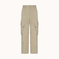 Calça Feminina Bolsos Kaki
