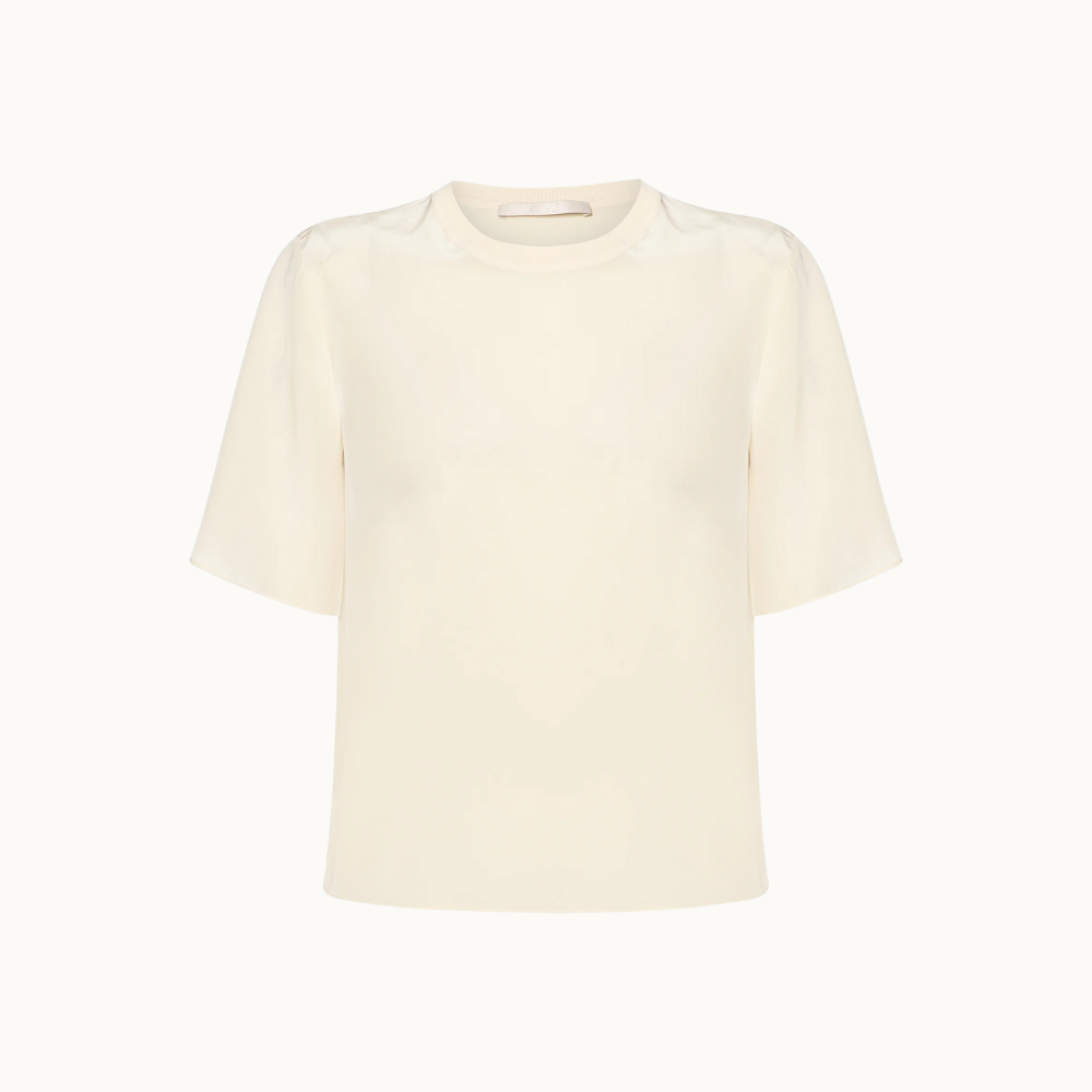 Camiseta Feminina Gola Rib