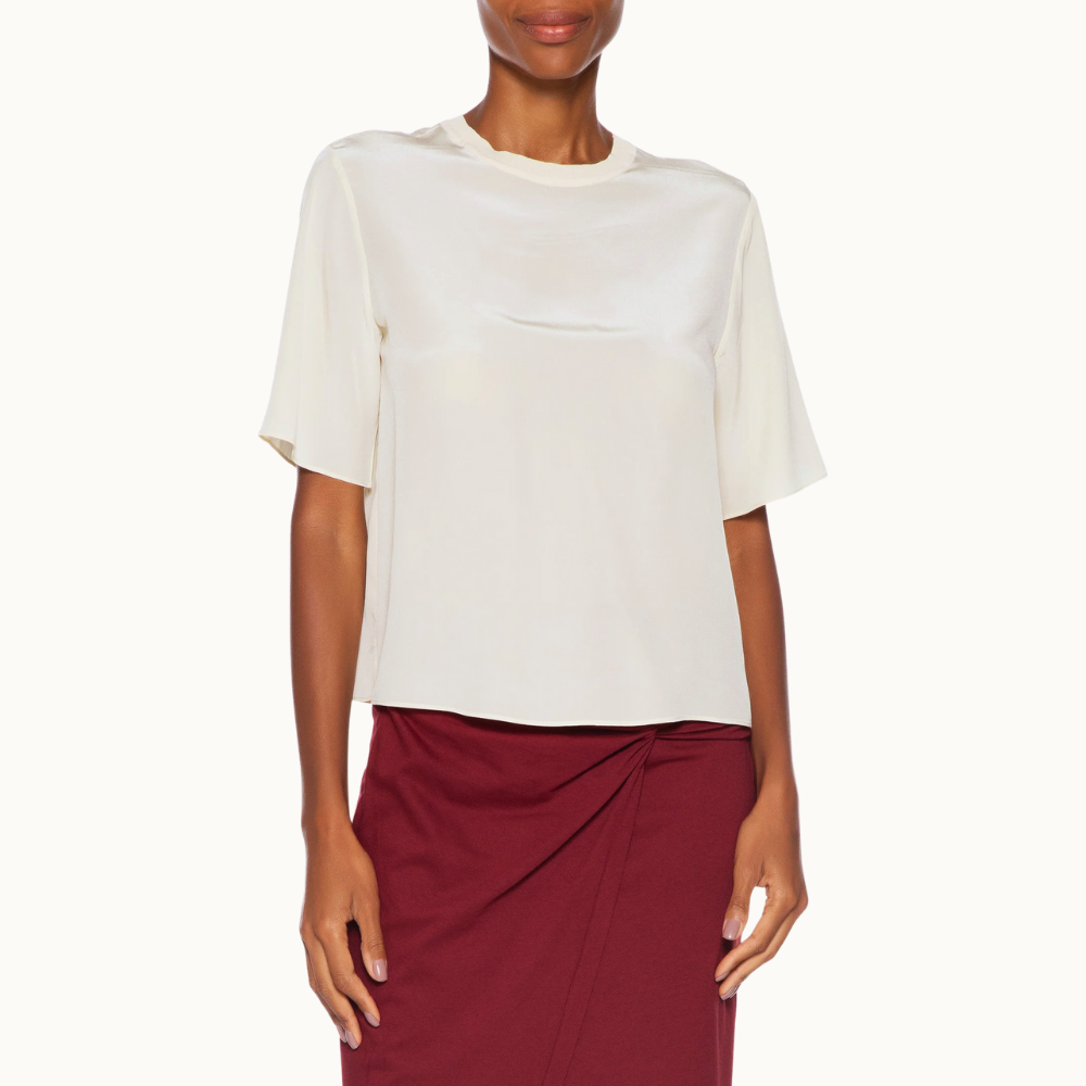 Camiseta Feminina Gola Rib