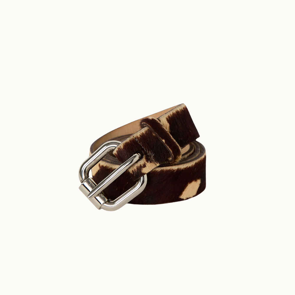 Cinto De Couro Hiper Bold Fur