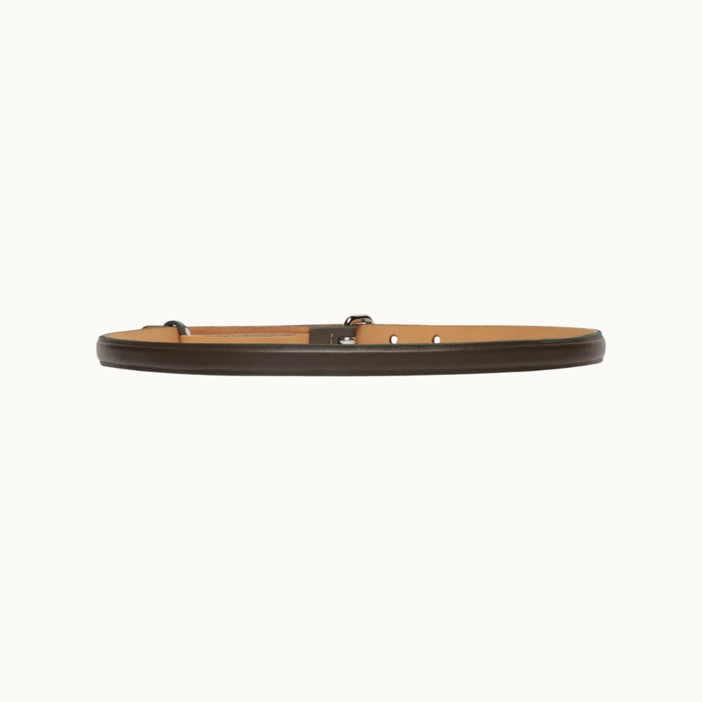 Cinto Feminino De Couro Fino Bold