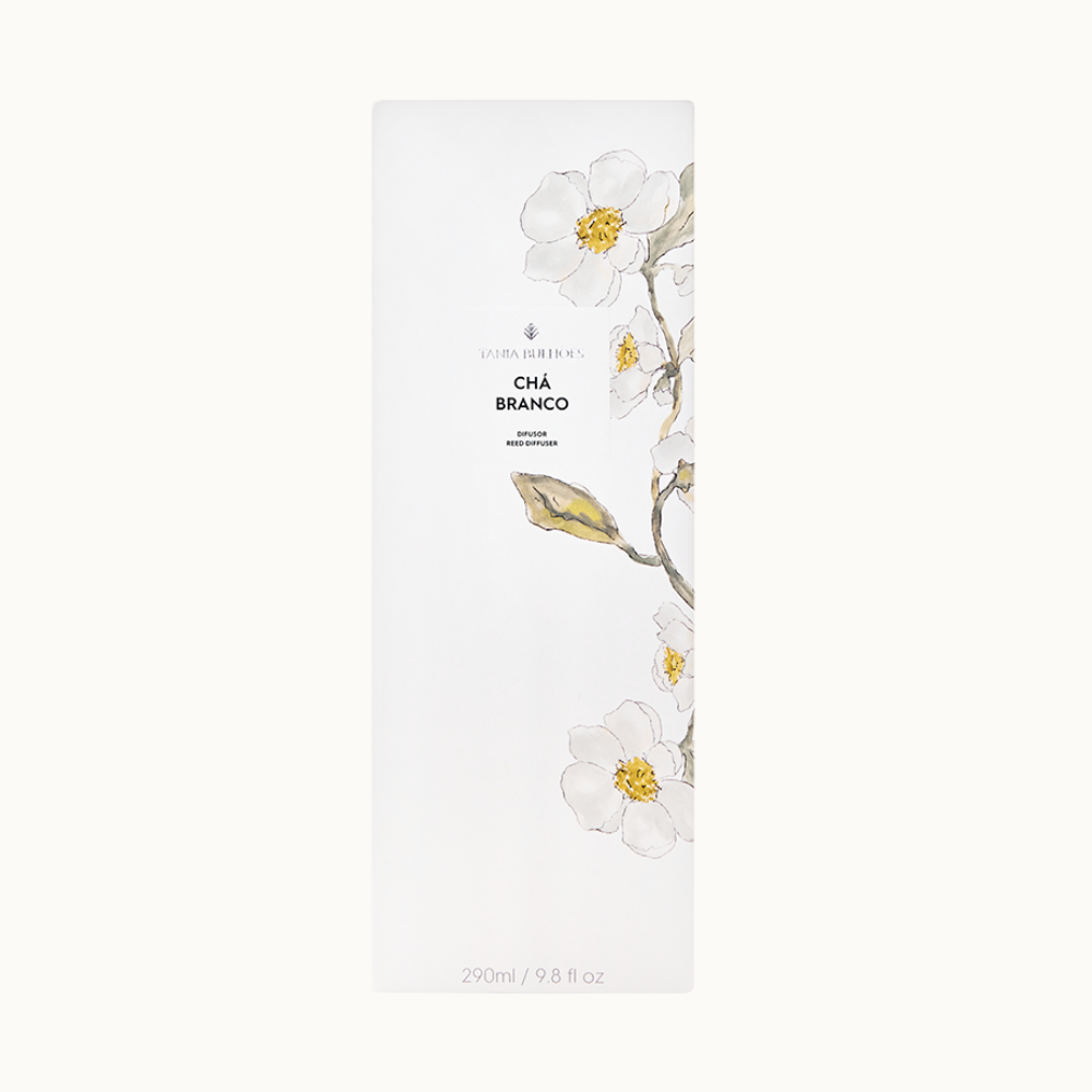 CHÁ BRANCO DIFUSOR PARA AMBIENTE 290ml