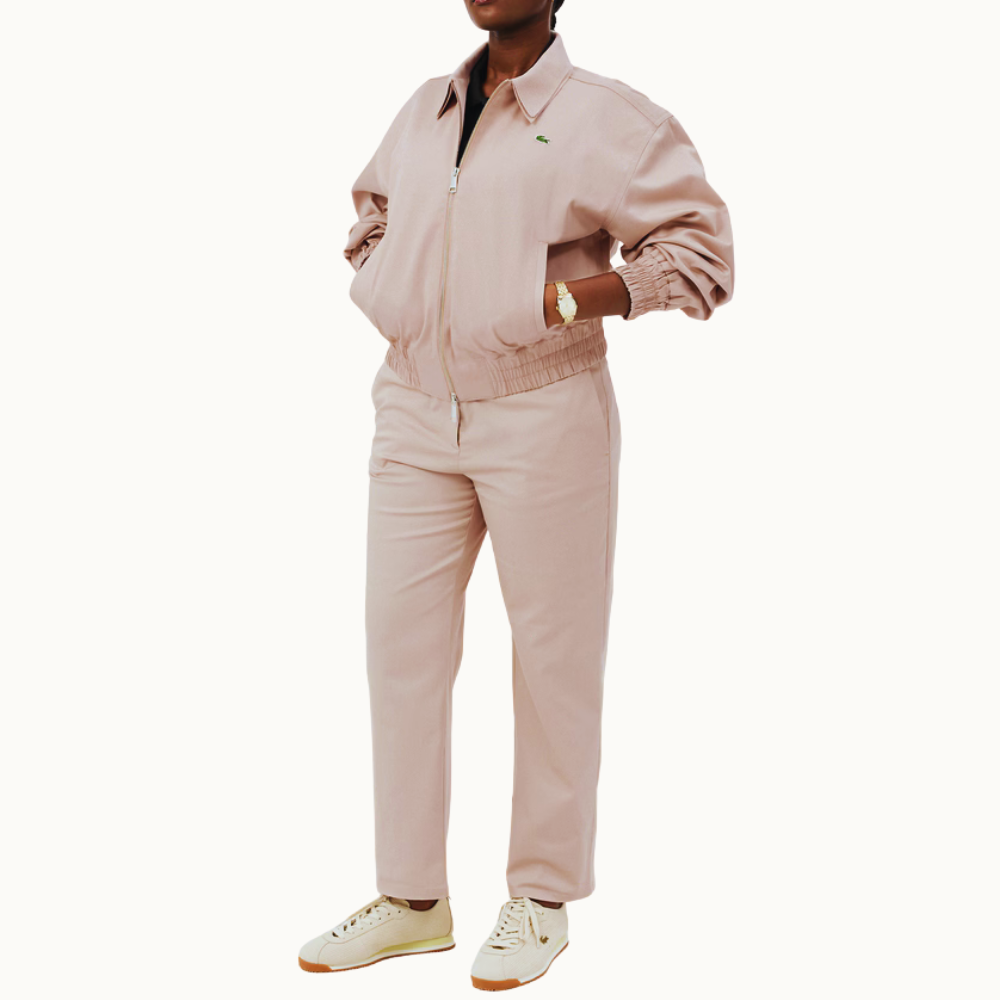 CALÇA CHINO EM GABARDINE DE ALGODÃO STRAIGHT FIT