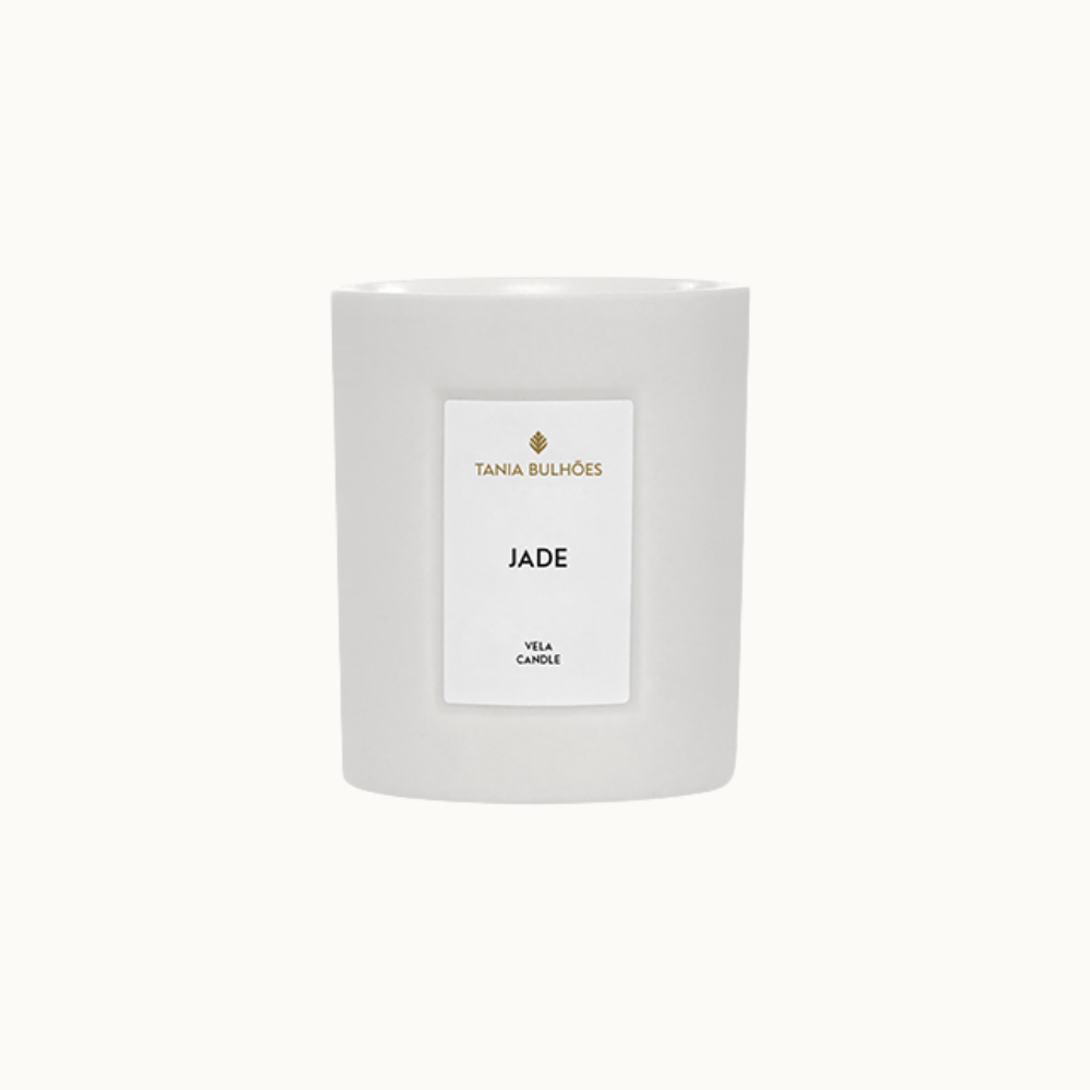 JADE VELA PORCELANA BRANCA 220G