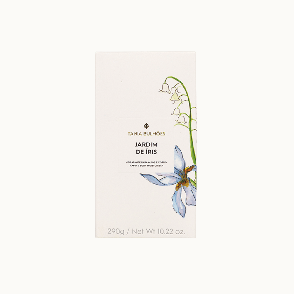 JARDIM DE ÍRIS HIDRATANTE PARA MÃOS E CORPO 290G